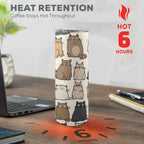 Lots Of Cats - 20oz Tall Skinny Tumbler with Lid and Straw