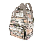 Stone Wall - Multi-Function Backpack, Nappy / Diaper Bag