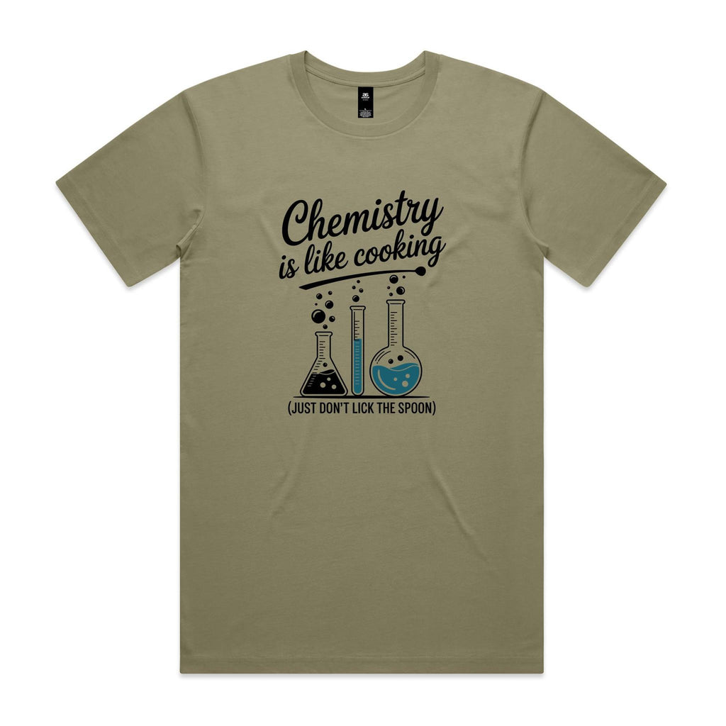 Chemistry Is Like Cooking Men's AS Colour T-shirt