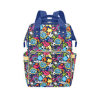 Sticker Music - Multi-Function Backpack, Nappy / Diaper Bag