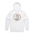Life Is Too Short For Bad Coffee Men's AS Colour Hoodie White Mens Hoodie Coffee Printed In Australia