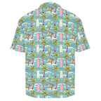 Summer Surf Men's Crinkle Hawaiian Shirt