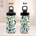 Toucans Kids Water Bottle with Chug Lid (12 oz) Kids Water Bottle with Chug Lid animal Printed Offshore