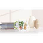 Plant Lover 11oz Ceramic Mug 11 oz Mug Globally Fulfilled Plants