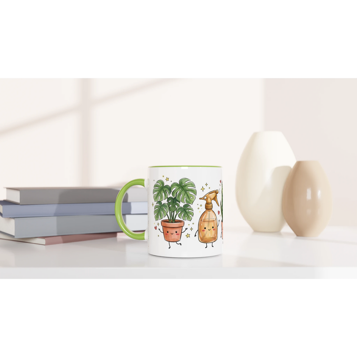 Plant Lover 11oz Ceramic Mug 11 oz Mug Globally Fulfilled Plants