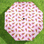 Pink Ice Cream Cones Umbrella Umbrella Food Printed Offshore