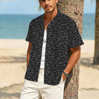 Equations Men's Crinkle Hawaiian Shirt