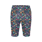 Space Arcade Women's Bike Shorts With Side Pockets
