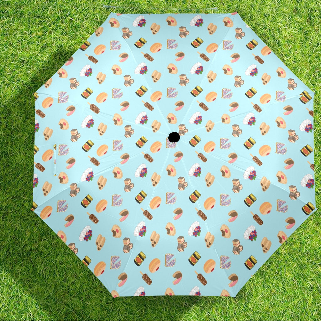Classic Aussie Food Icons Umbrella