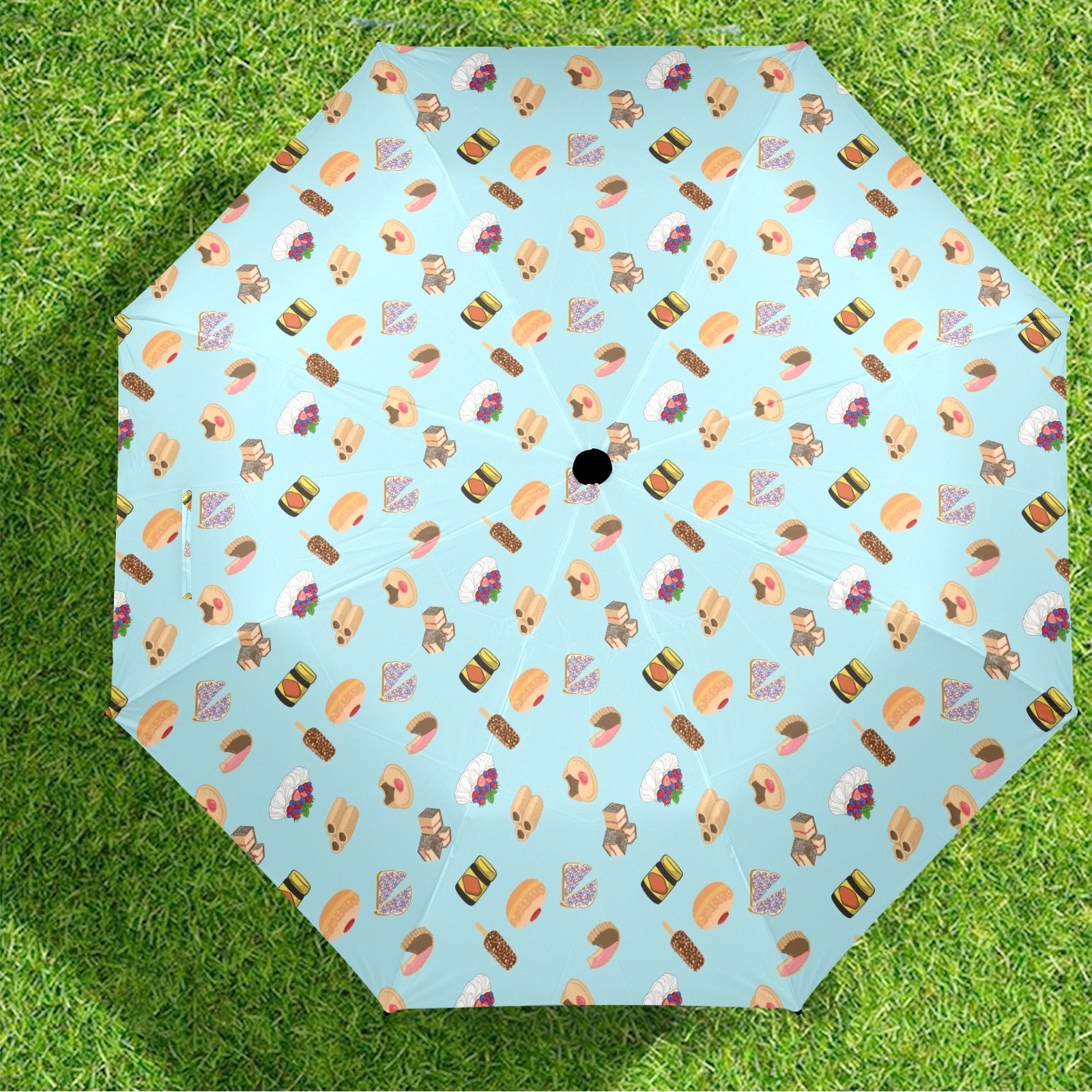 Classic Aussie Food Icons Umbrella