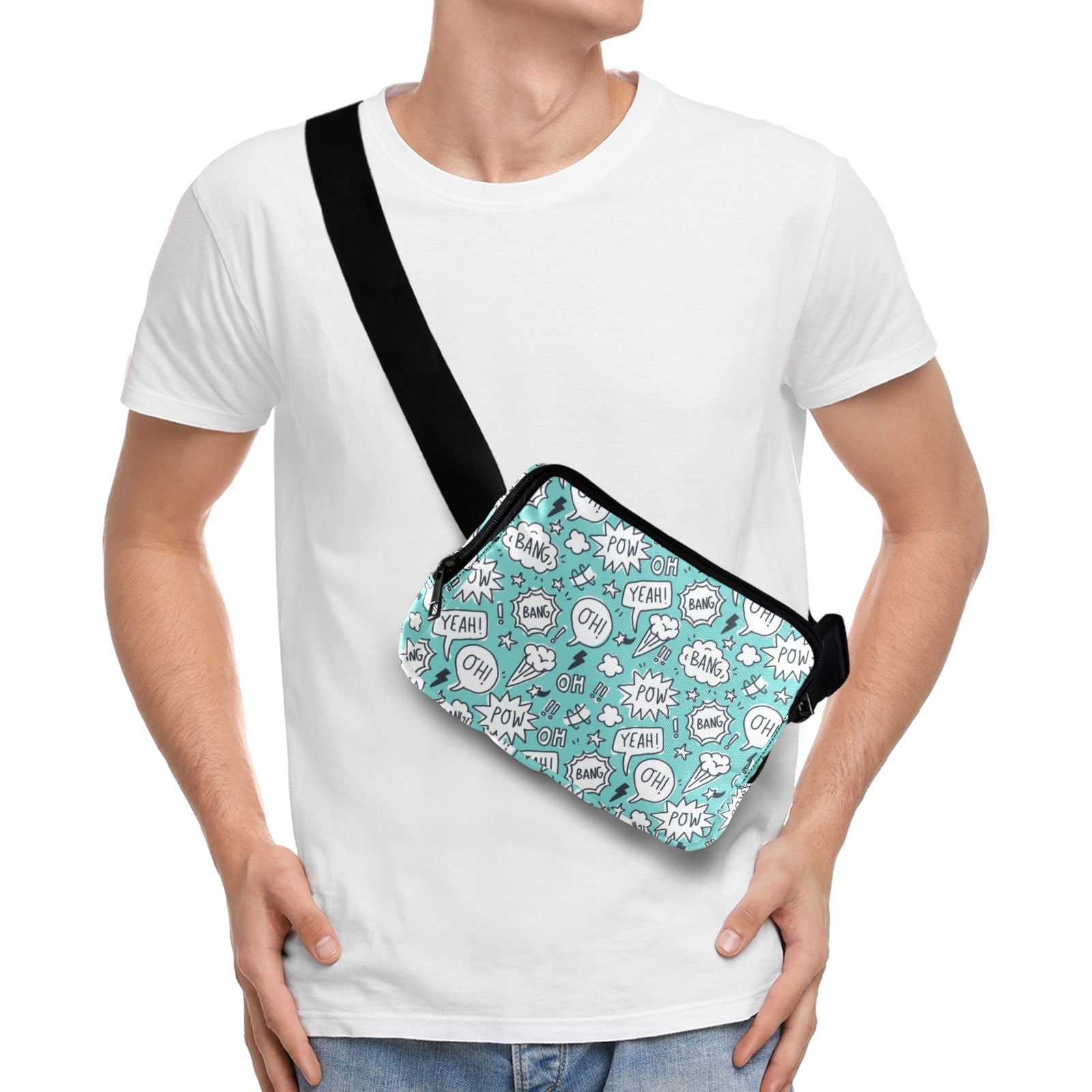 Comic Book Speech Bubbles - Belt Bag