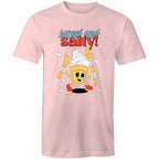 Sweet And Salty, Ice Cream And Fries - Mens T-Shirt Pink Mens T-shirt Food Printed In Australia