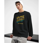 Personalised - The Best Dad In The Galaxy - Classic Unisex Crewneck Sweatshirt | Gildan® 18000 Personalised Sweatshirt customise Dad Globally Fulfilled personalise