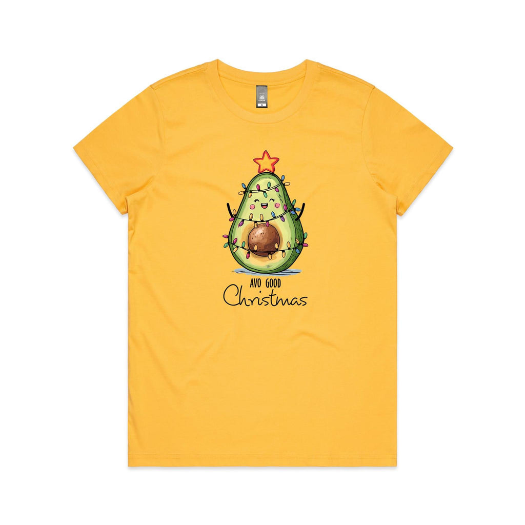 Avo Good Christmas - Womens T-shirt