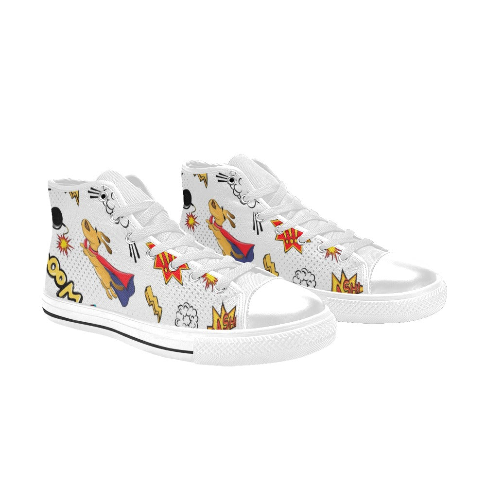 Superdog - Women's High Top Canvas Shoes