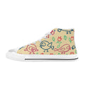 Bird Doodle Kids High Top Canvas Shoes US6Y Kids High Top Canvas Shoes animal Birds Printed Offshore