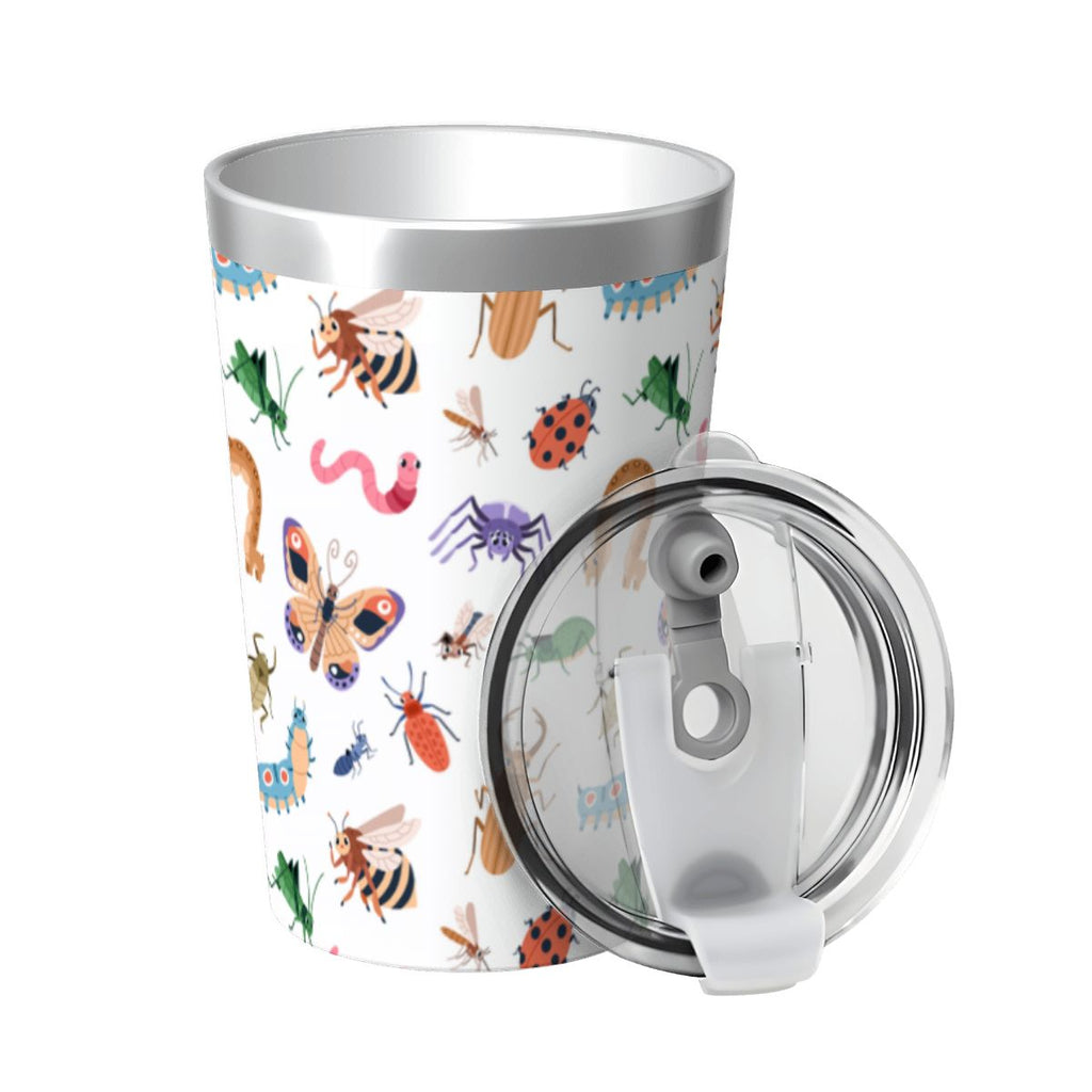 Cute Bugs Small Stainless Steel Travel Mug Cup 12oz/350ml