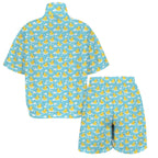 Rubber Ducks Women's Windbreaker Short Set