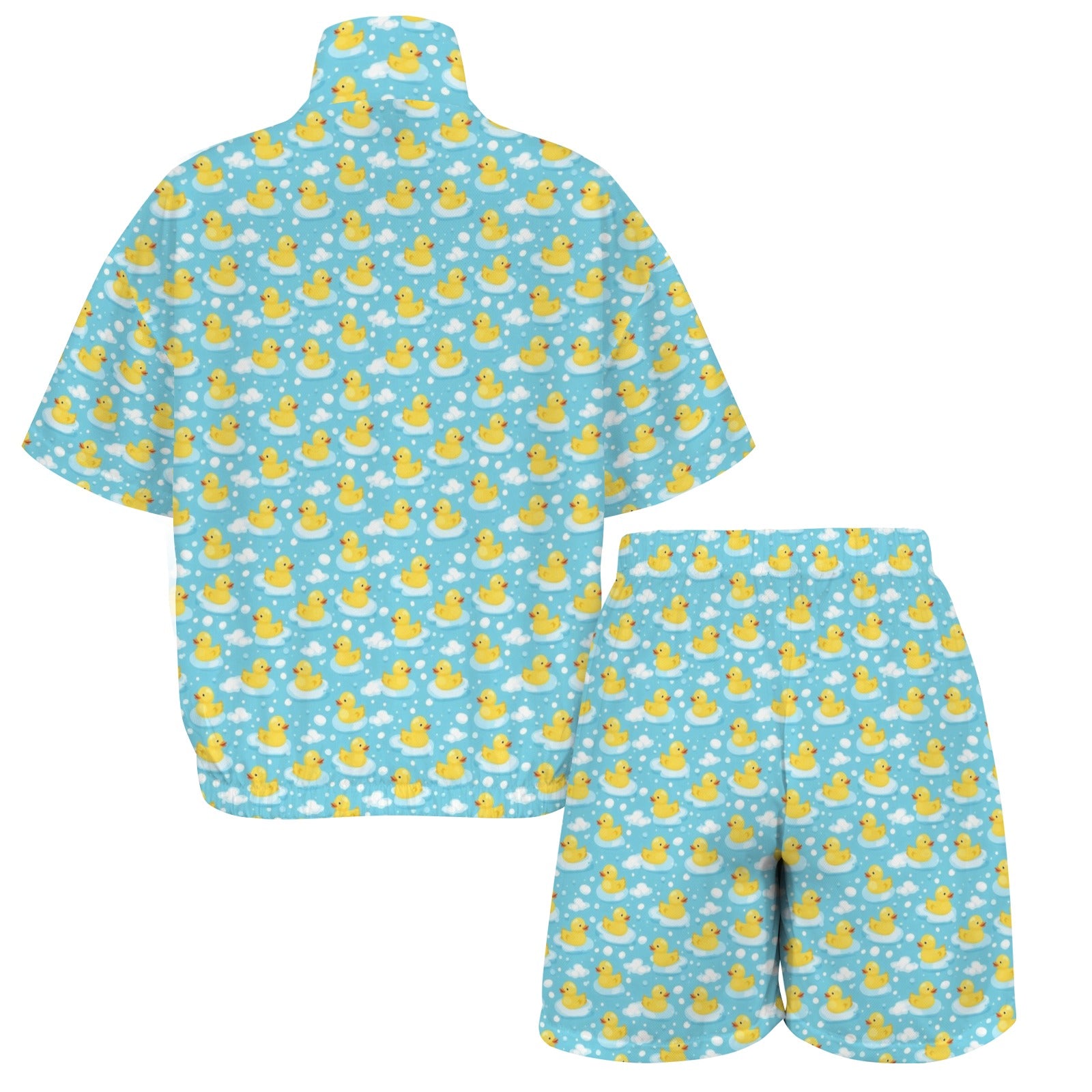 Rubber Ducks Women's Windbreaker Short Set