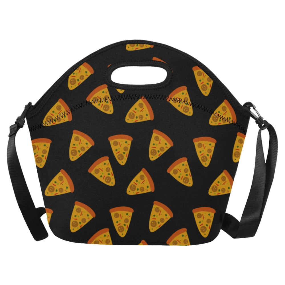 Pizzas - Neoprene Lunch Bag One Size Neoprene Lunch Bag Printed Offshore