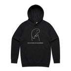 Be As Strong As Your Espresso - Mens Hoodie Black Mens Hoodie Coffee Printed In Australia