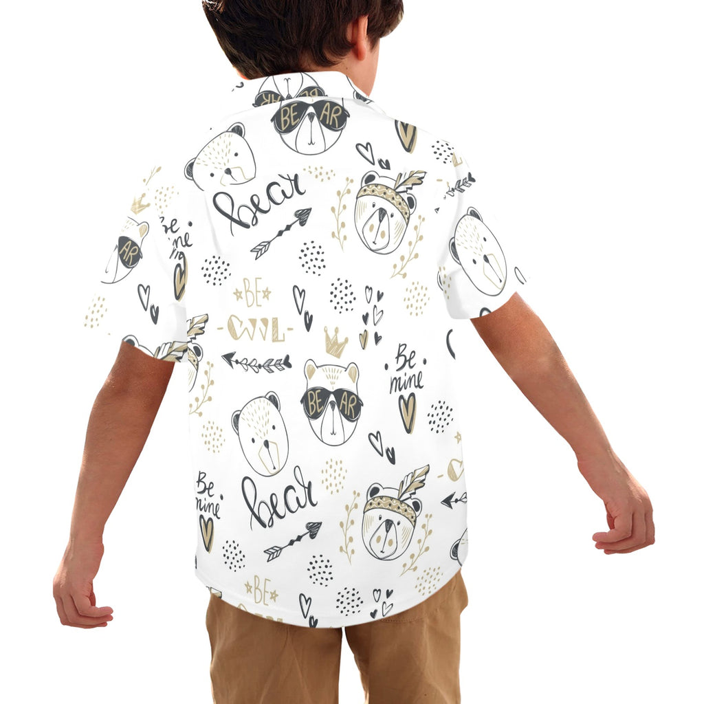 Bears - Junior Kids Hawaiian Shirt