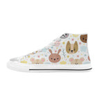 Baby Animals - Kids' High Top Canvas Shoes US6Y Kids High Top Canvas Shoes animal Printed Offshore