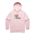 For Life's Big Decisions - Womens Hoodie Pink Womens Hoodie Games Printed In Australia