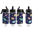 Dinosaurs 12oz Kids Water Bottle with Straw Lid
