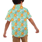 Safari Animals Junior Kids Hawaiian Shirt