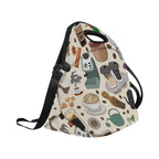 All The Coffee - Neoprene Lunch Bag Neoprene Lunch Bag Printed Offshore