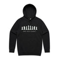 Are You Game, Chess - Mens Hoodie Black Mens Hoodie Chess Games Printed In Australia