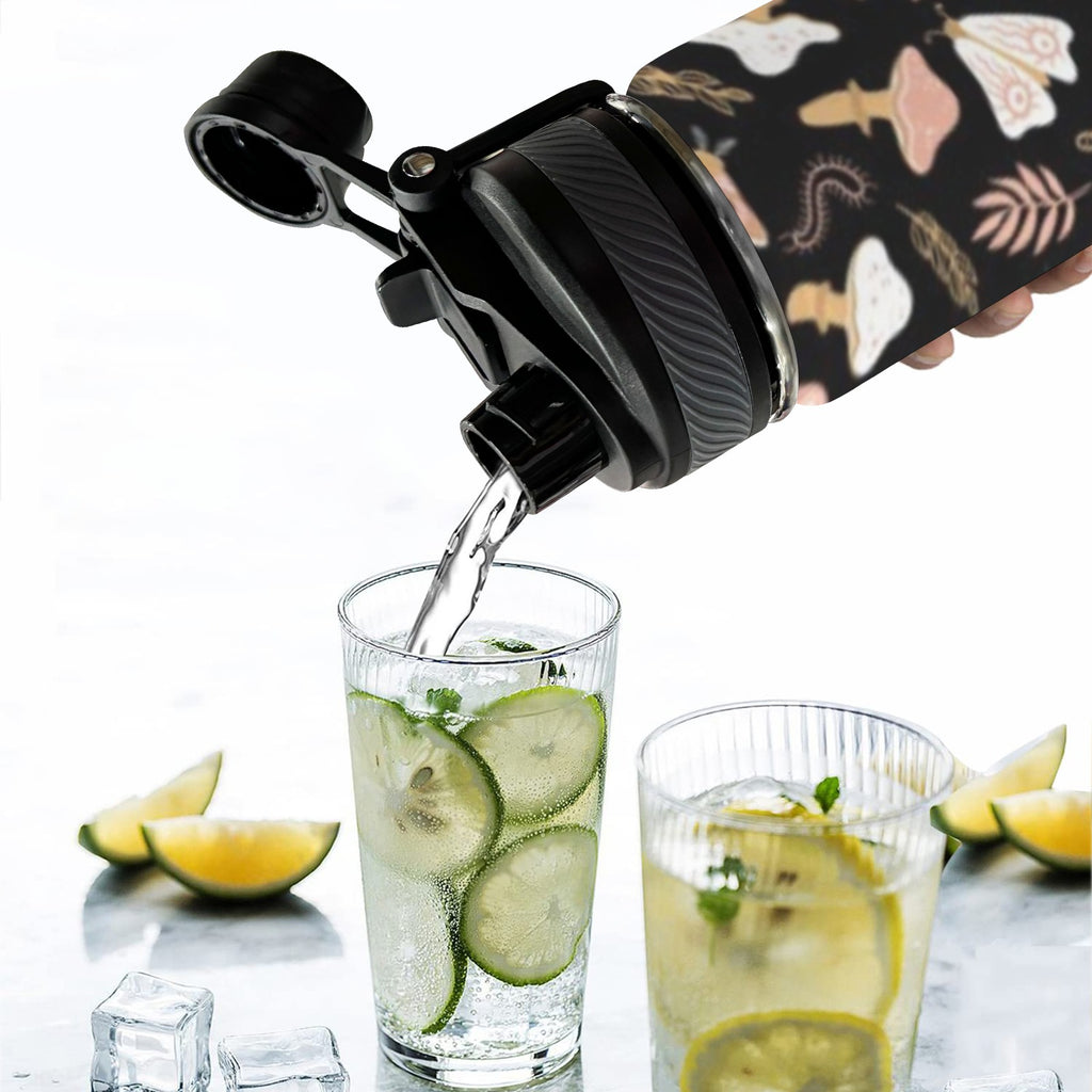 Magic Moth - Insulated Water Bottle with Dual-Use Lid (18oz) Insulated Water Bottle with Dual-Use Lid (18oz) Printed Offshore