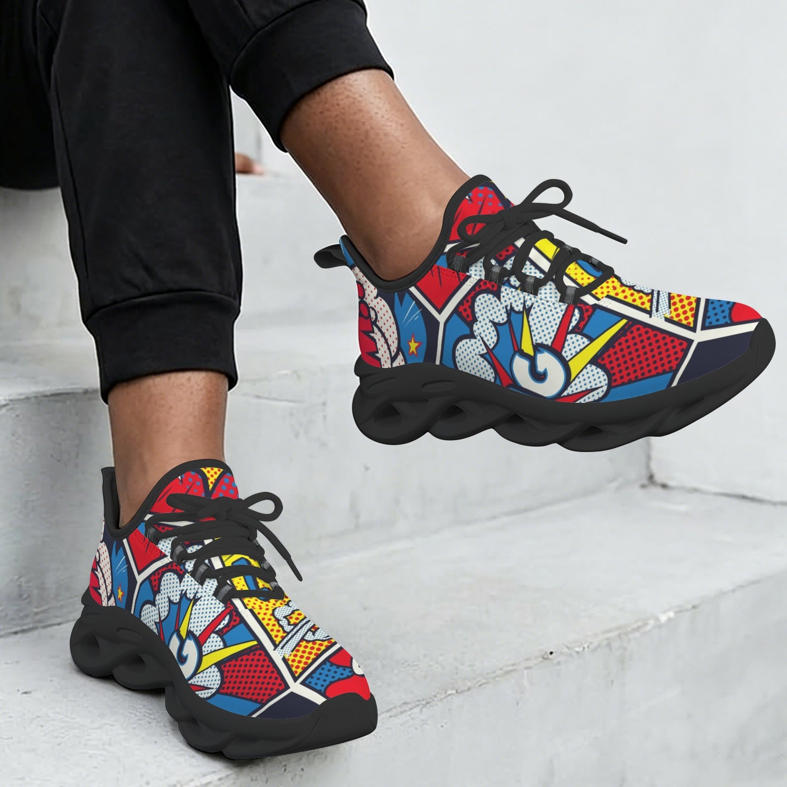 Comic Book Women's Twisted Sole Sneakers