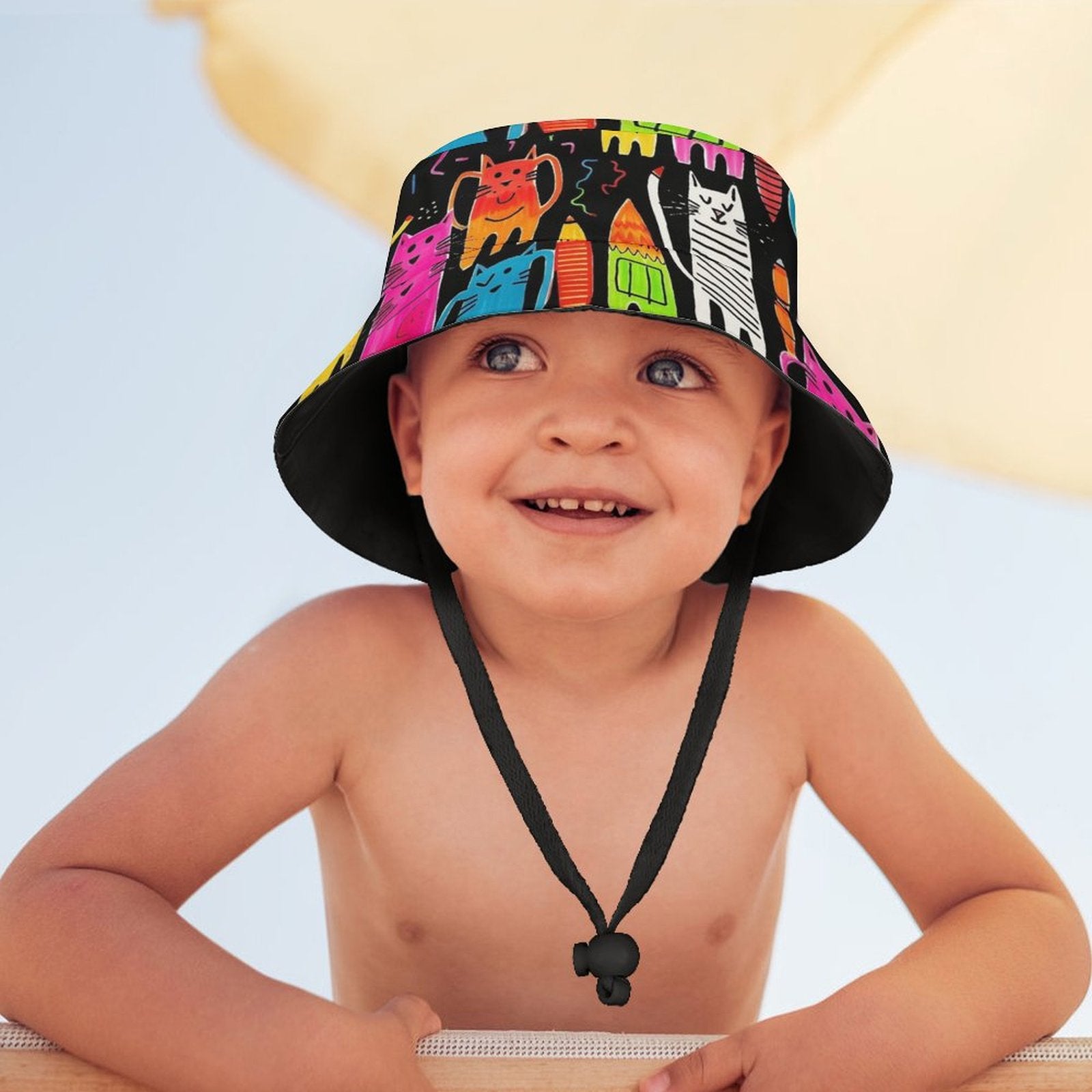 Colourful Cats - Kids Bucket Hat