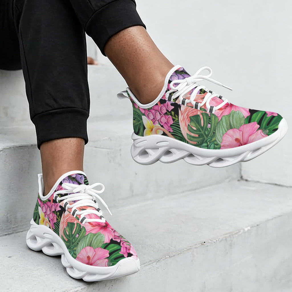 Pink Jungle Women's Twisted Sole Sneakers
