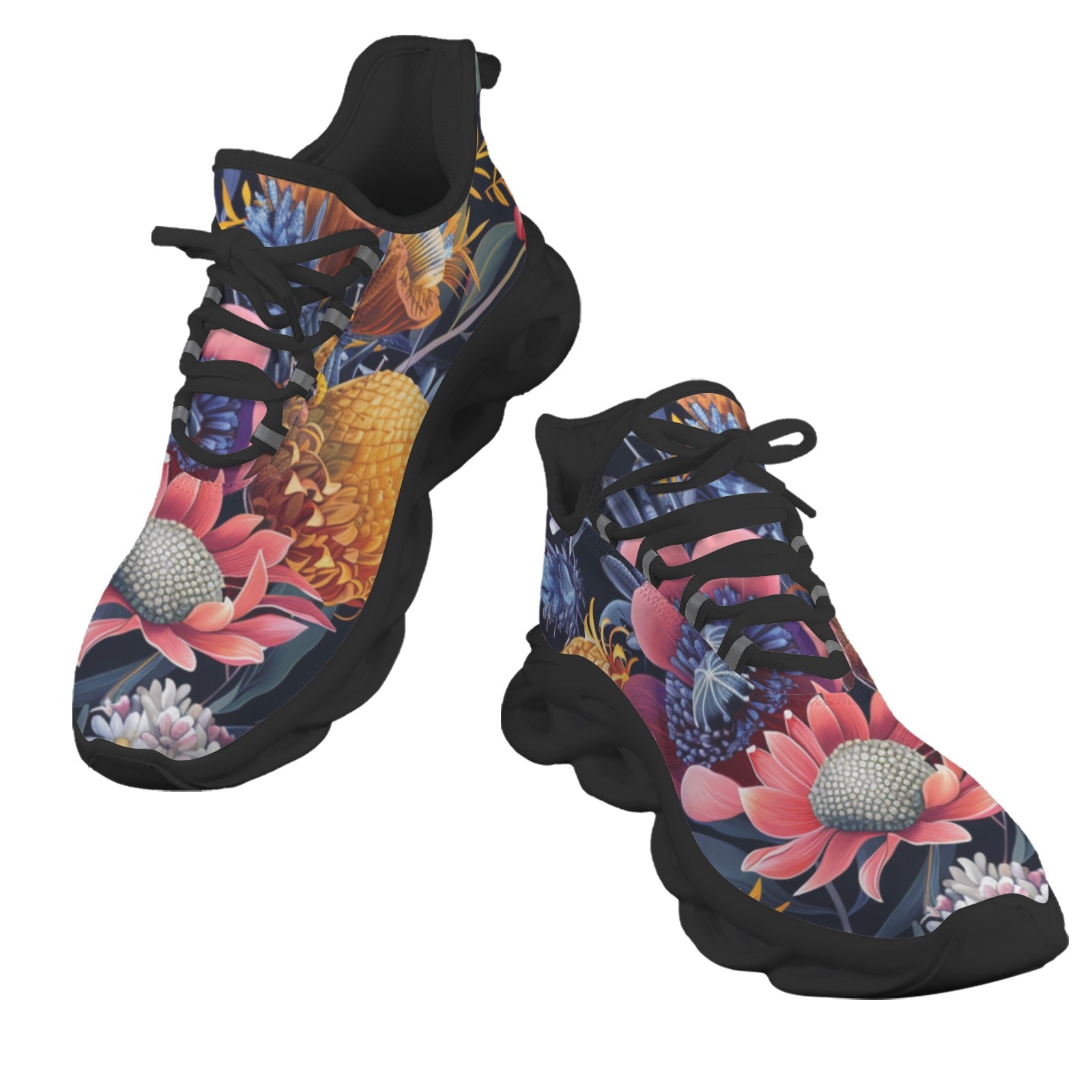 Australian Native Flora - Women's Twisted Sole Sneakers
