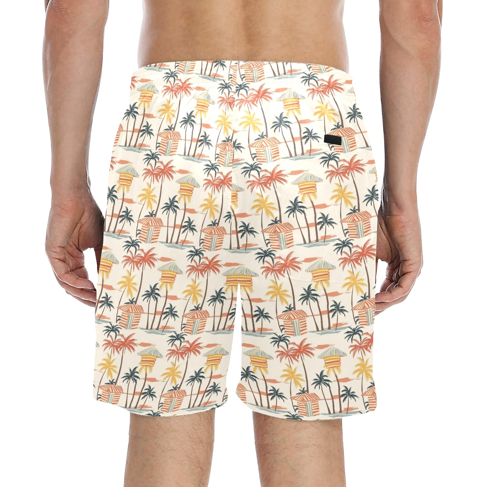 Beach Shack Men's Mid-Length Beach Shorts Men's Mid-Length Beach Shorts Printed Offshore Surf