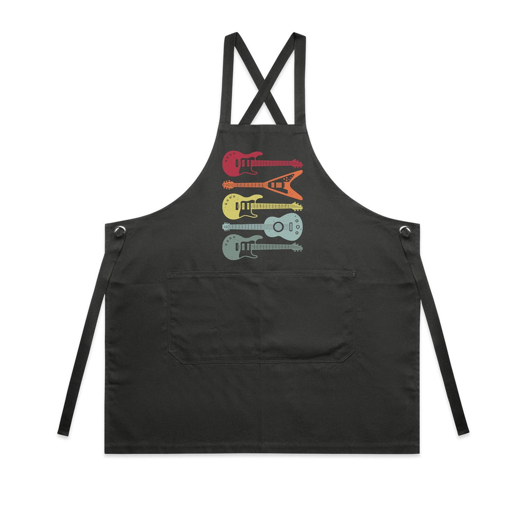 Retro Guitars - AS Colour Carrie Apron