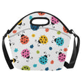 Ladybugs - Neoprene Lunch Bag One Size Neoprene Lunch Bag Printed Offshore