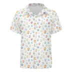 Paw Prints Kids Cotton Short Sleeve Shirt