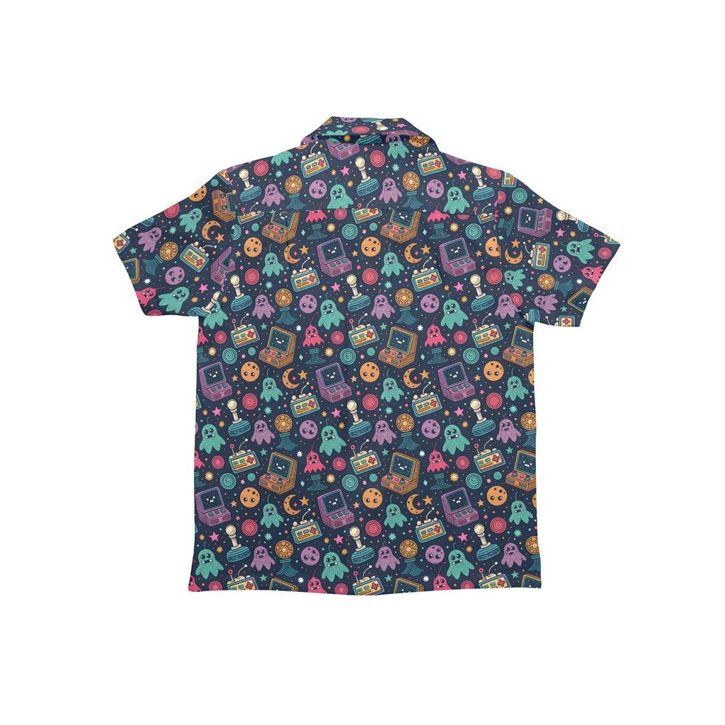 Space Arcade Junior Kids Hawaiian Shirt