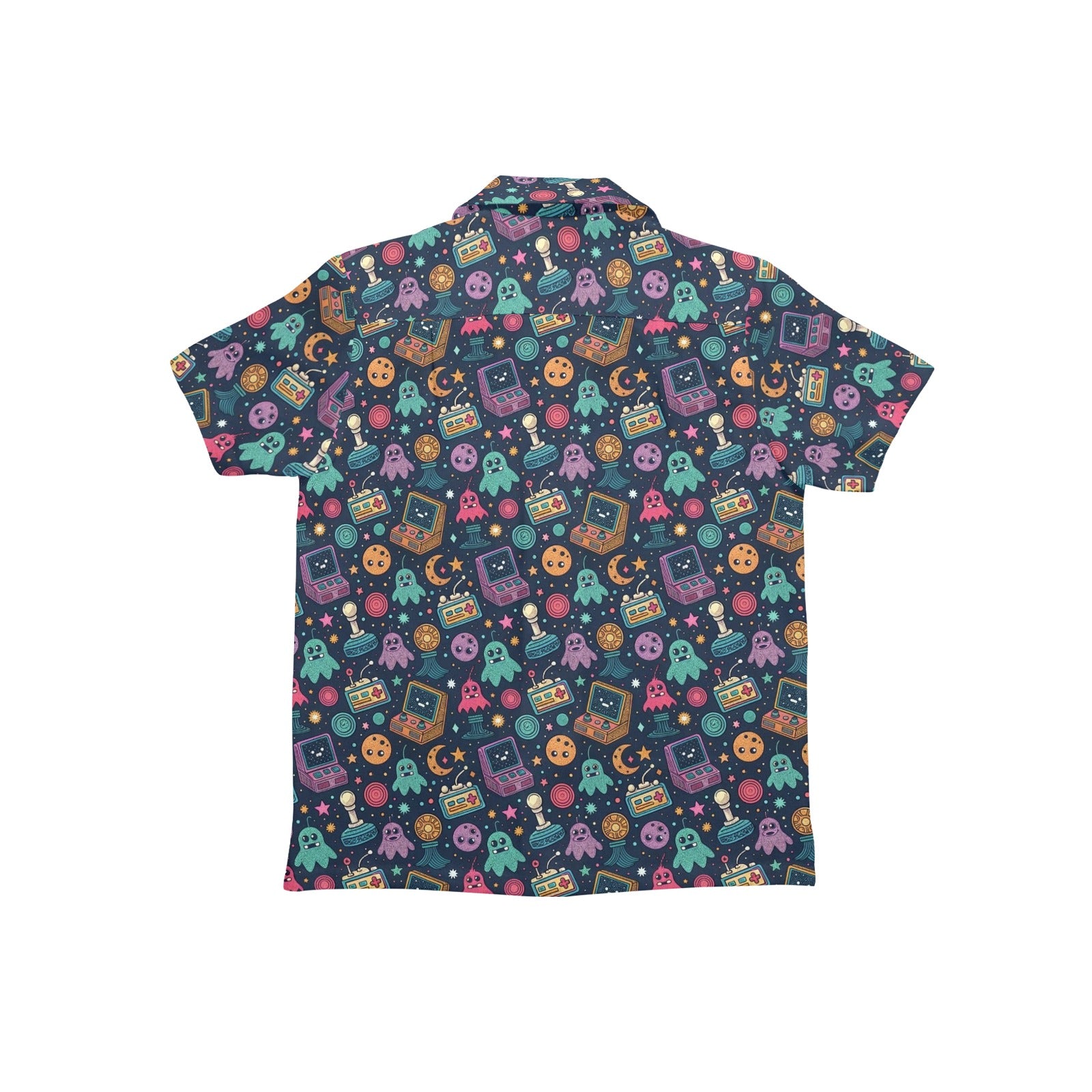 Space Arcade Junior Kids Hawaiian Shirt