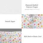 Abstract Colourful Shapes Men's Lightweight Sun Hoodie & Shorts Set Men's Lightweight Sun Hoodie & Shorts Printed Offshore