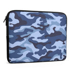 Blue Camouflage Laptop Sleeve (Multiple Sizes) Laptop Sleeve Printed Offshore