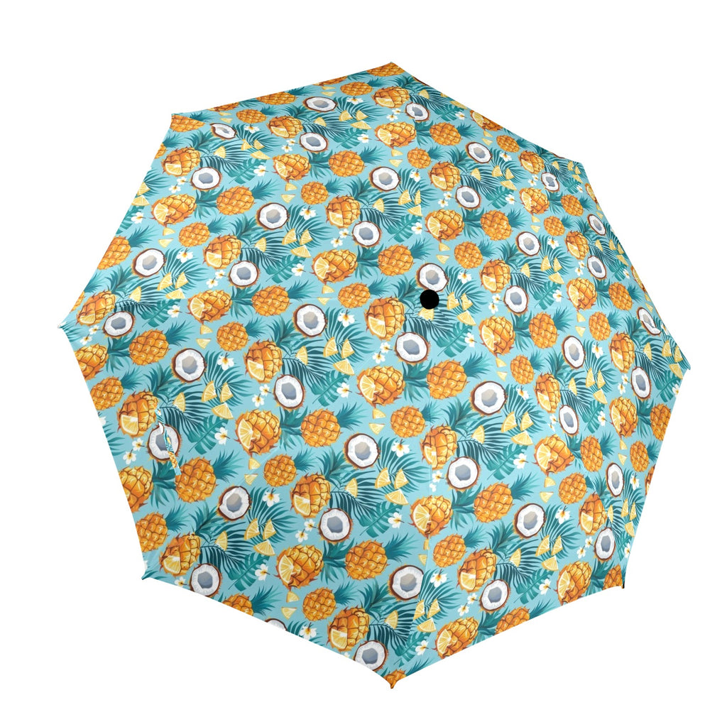Pineapple Coconut Umbrella One Size Umbrella Food Printed Offshore