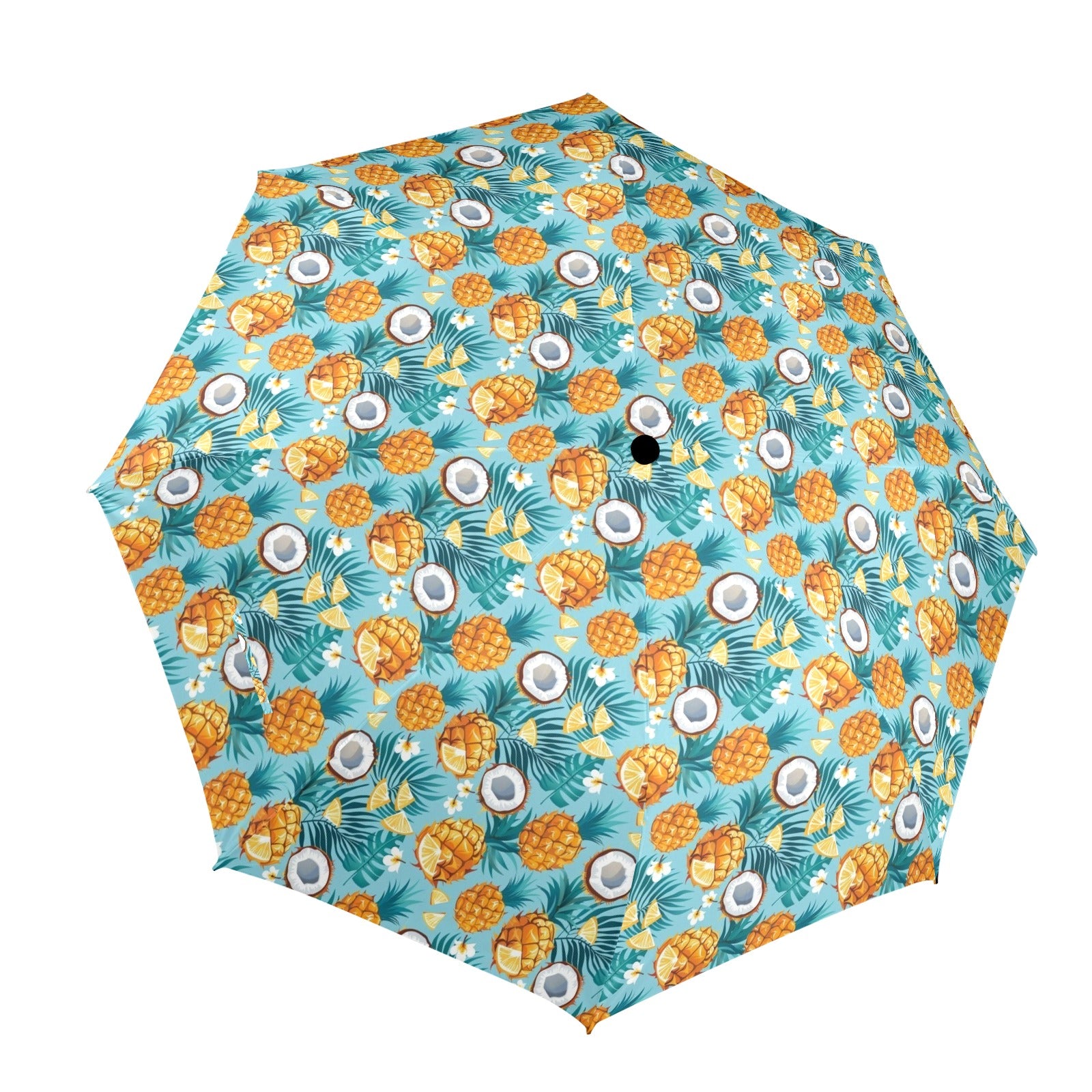 Pineapple Coconut - Umbrella One Size Umbrella Food Printed Offshore