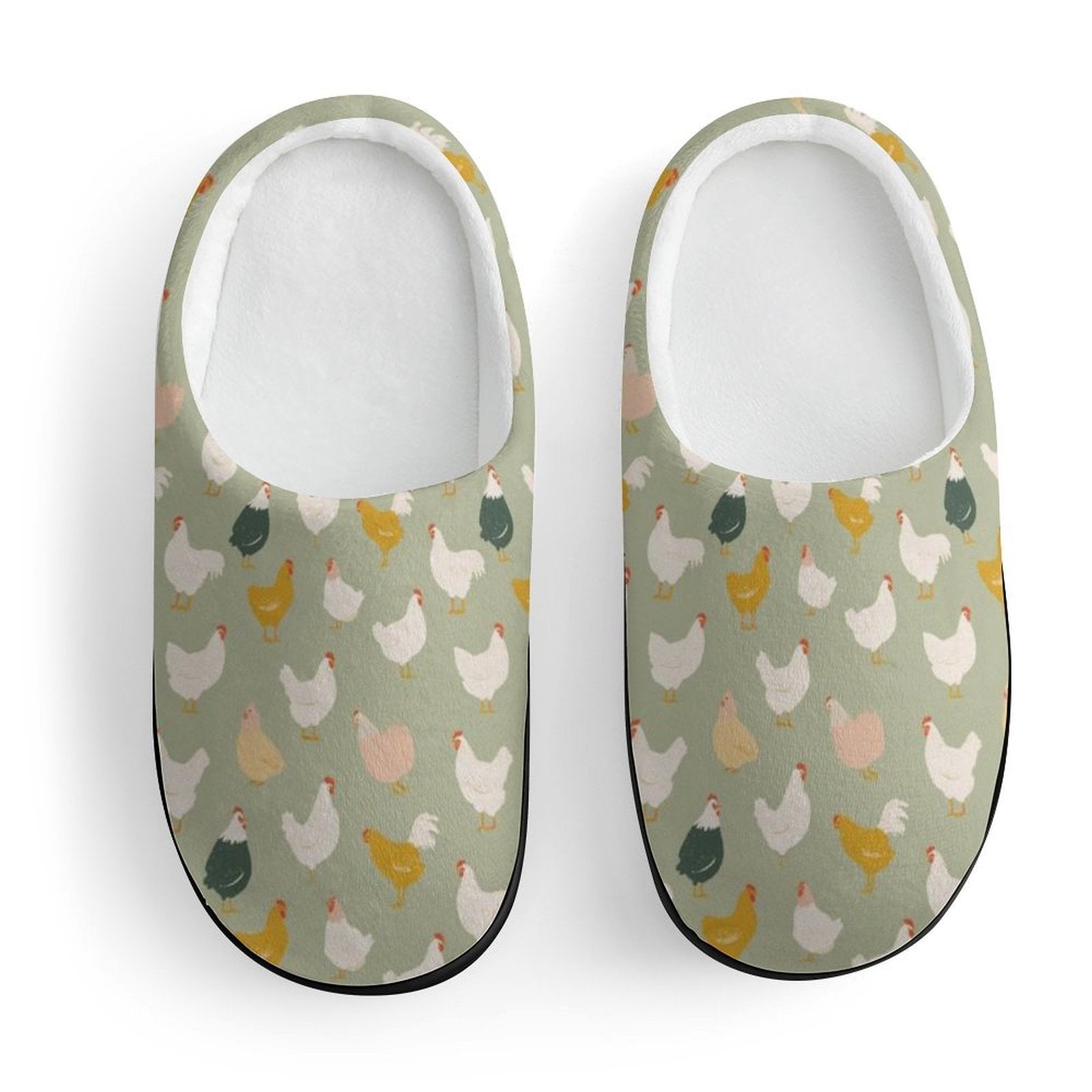 Chicken Life Kids Cotton Slippers