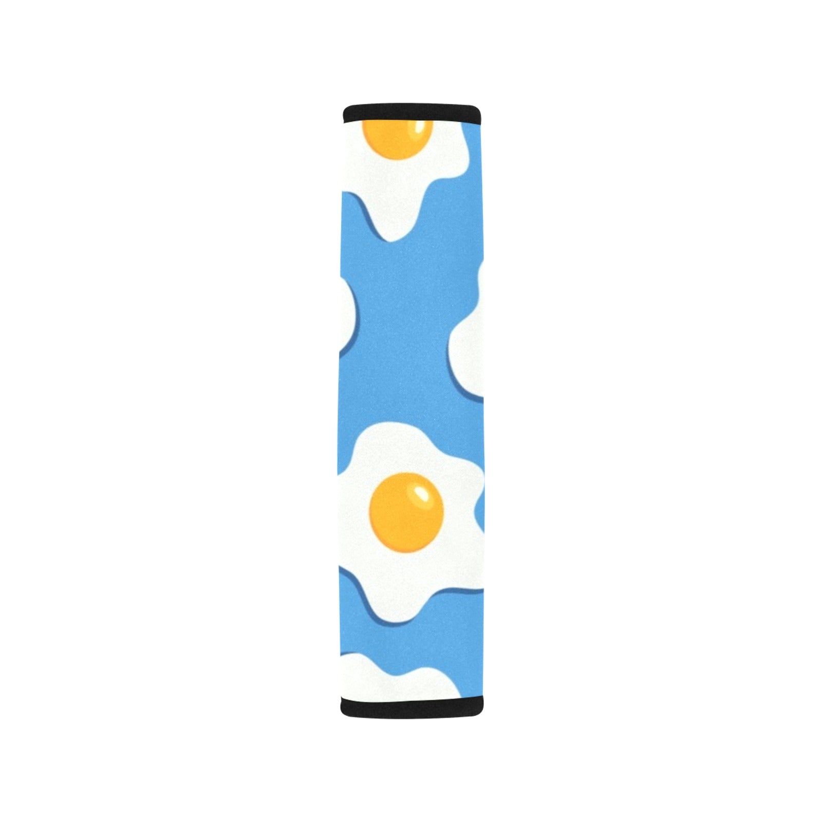 Fried Eggs Car Seat Belt Cover 7''x10'' (Pack of 2) Car Seat Belt Cover 7x10 (Pack of 2) Food Printed Offshore