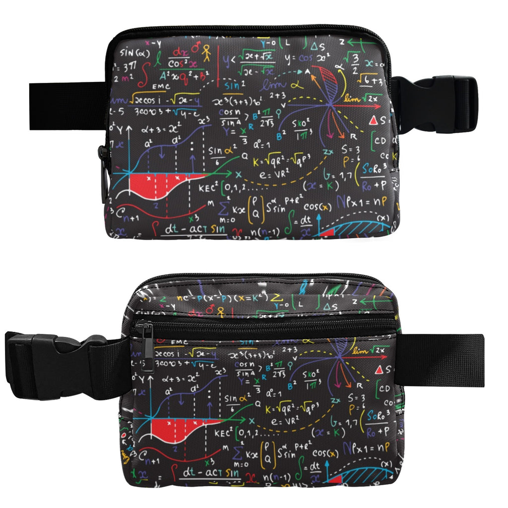 Colourful Maths Formulas - Belt Bag